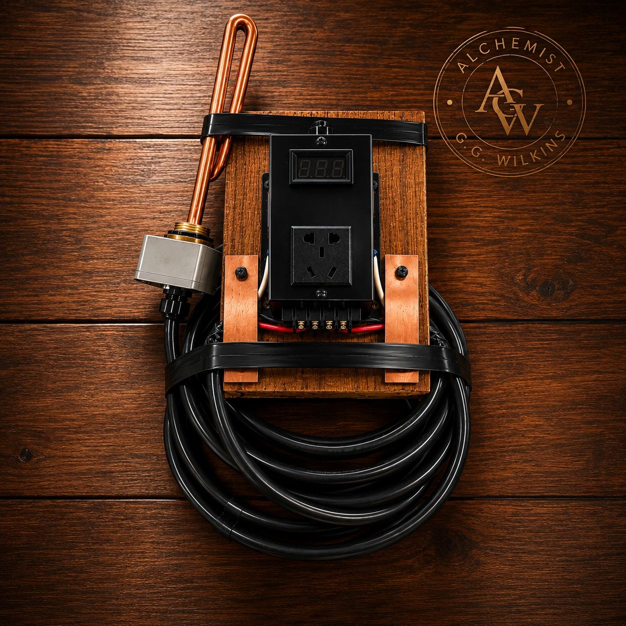 ADD 220V ELECTRIC ELEMENT AND CONTROLLER  TO S. CURIE ORDER  MS4563